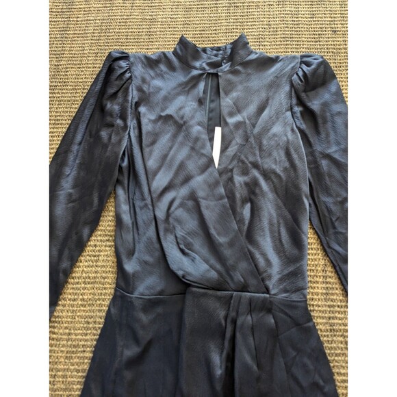 Frame Wrap Party Dress in Navy Size XS New - Picture 3 of 10